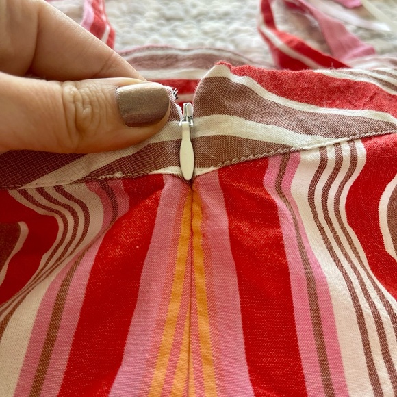 Loft sundress - cross back, light fabric perfect for the summer! - Picture 3 of 5